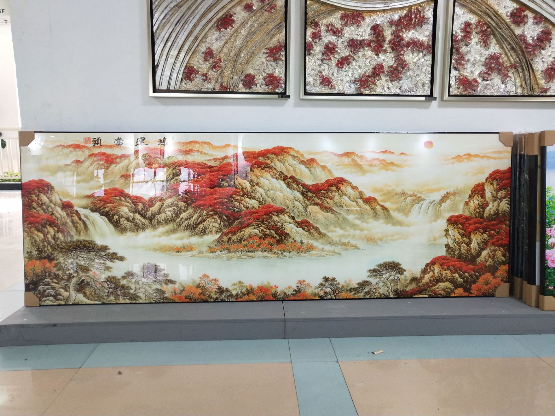 High-definition porcelain enamel painting, gilding painting, porcelain enamel with diamonds, gilding with diamonds details Picture