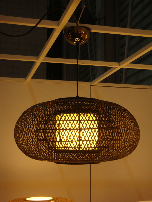 Handcrafted bamboo chandelier bamboo lamps and lanterns dining room balcony Japanese style chandelier