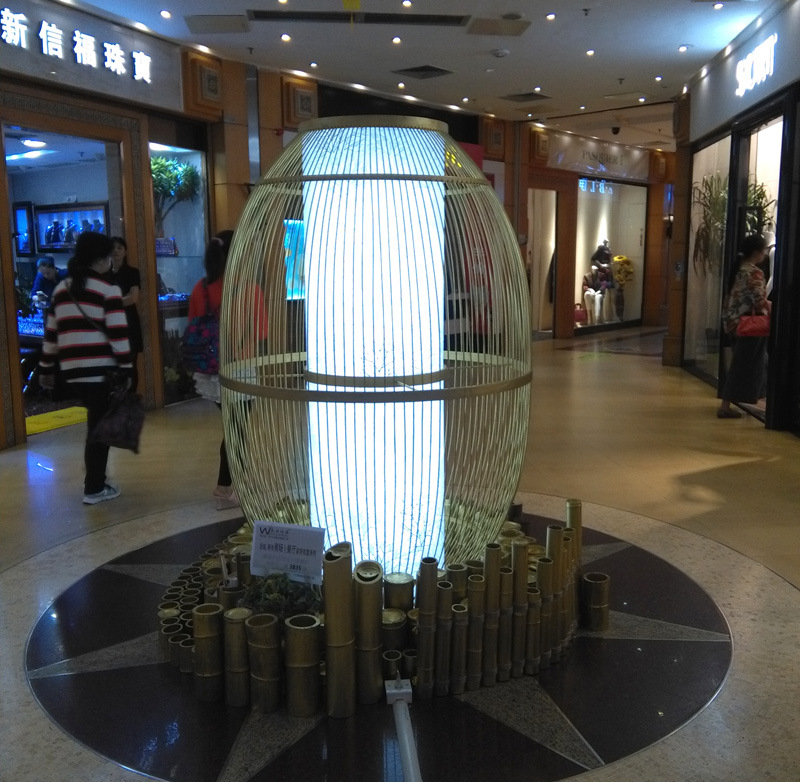 Christmas and New Year Spring Festival hotel lobby mall pavilion corridor