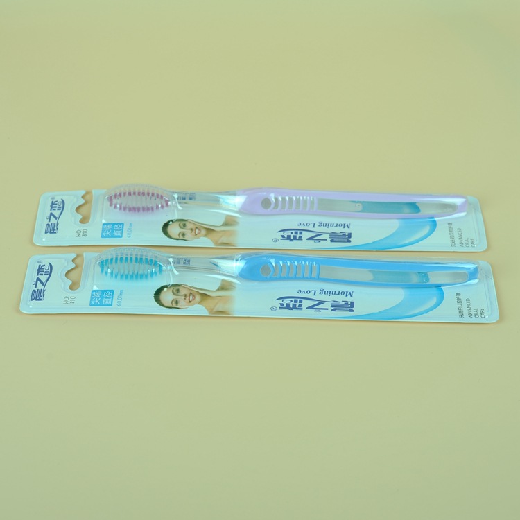 周六日用品义乌百货牙刷批发晨之恋310（30支/座）软毛两元店直批细节图