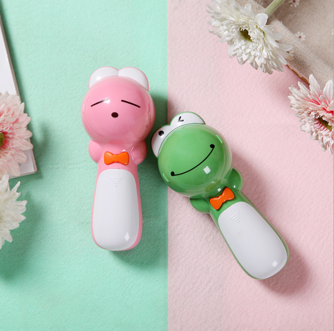 Cute cartoon hairball trimmer, portable mini battery-charging handheld household hair remover, electric hair trimmer