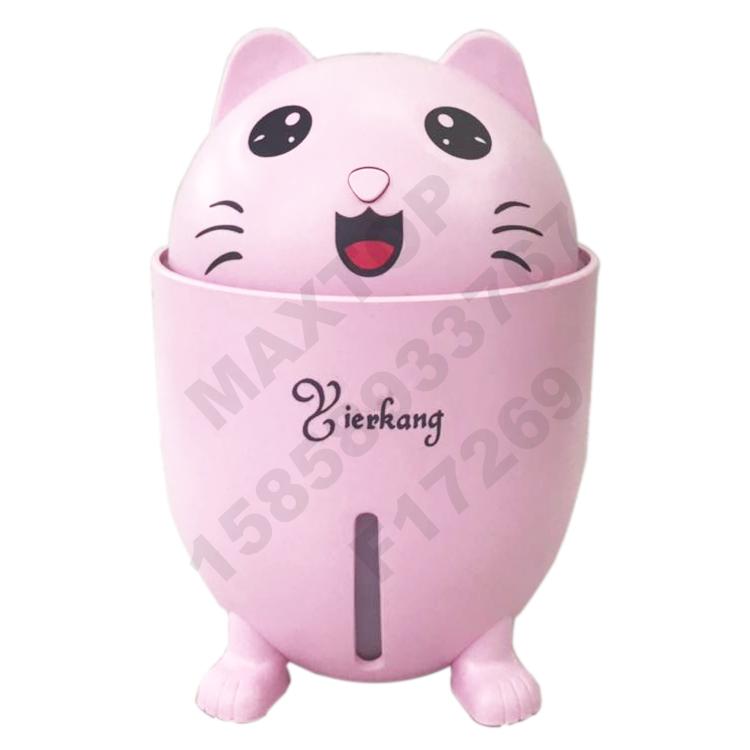 New pet silent humidifier Creative Cat 3-in-1 mini usb water refill meter