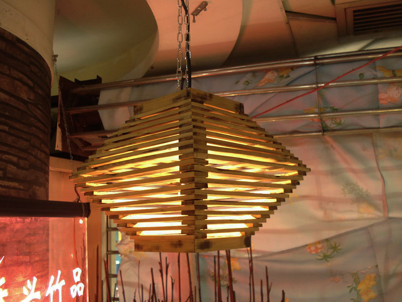 Chandelier, ceiling chandelier, bamboo lamp, bamboo crafts, bamboo lighting