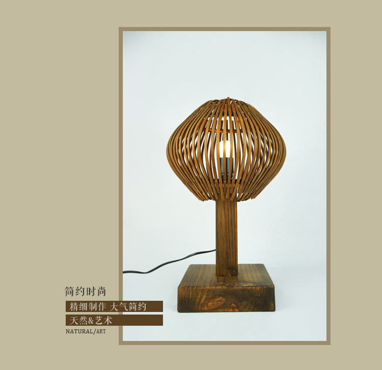 Hotel lobby room soft installed home porch bedroom decorative hand-made bamboo lamps