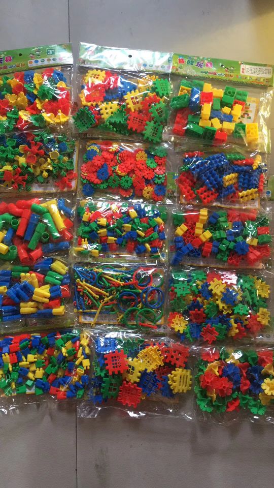 拼搭积木款式混