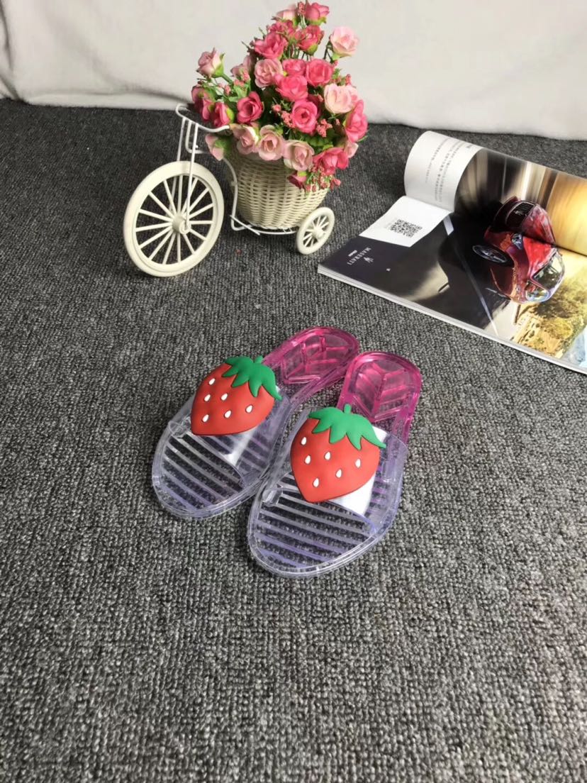 Three types of crystal women's slippers details Picture