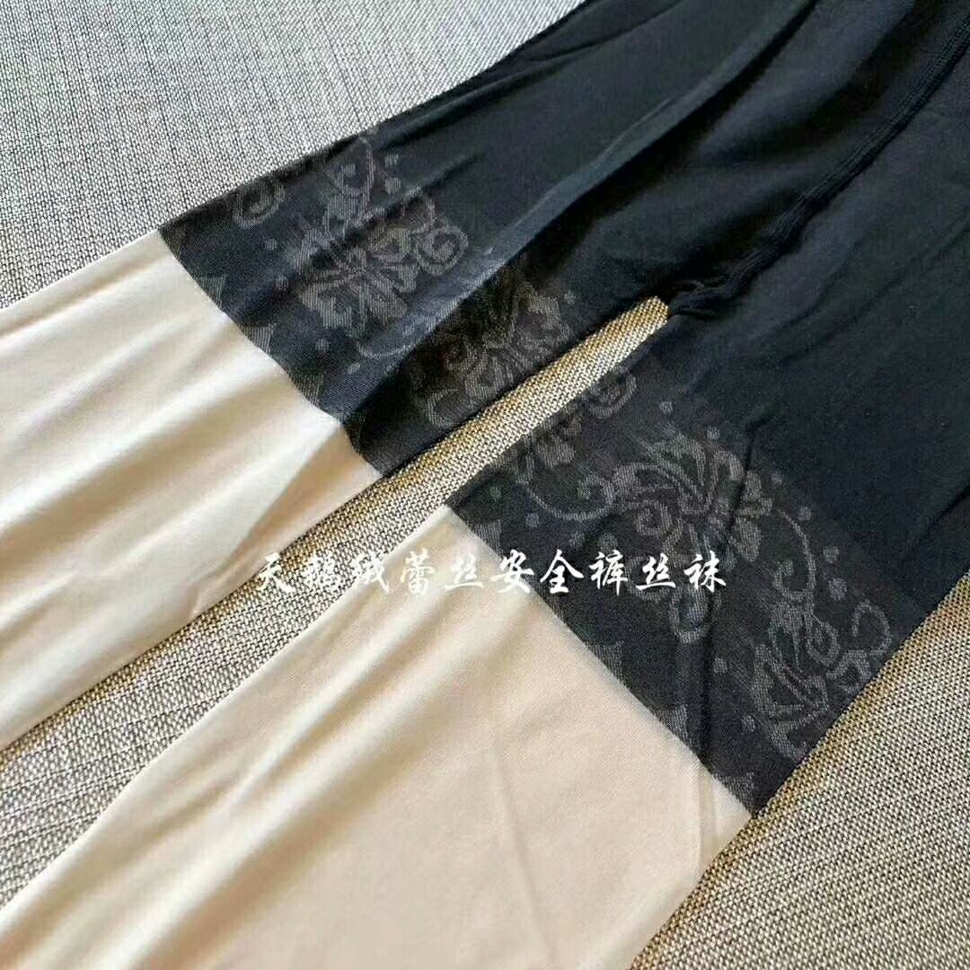 2018新款防狼袜不勾丝随意剪防滑细节图