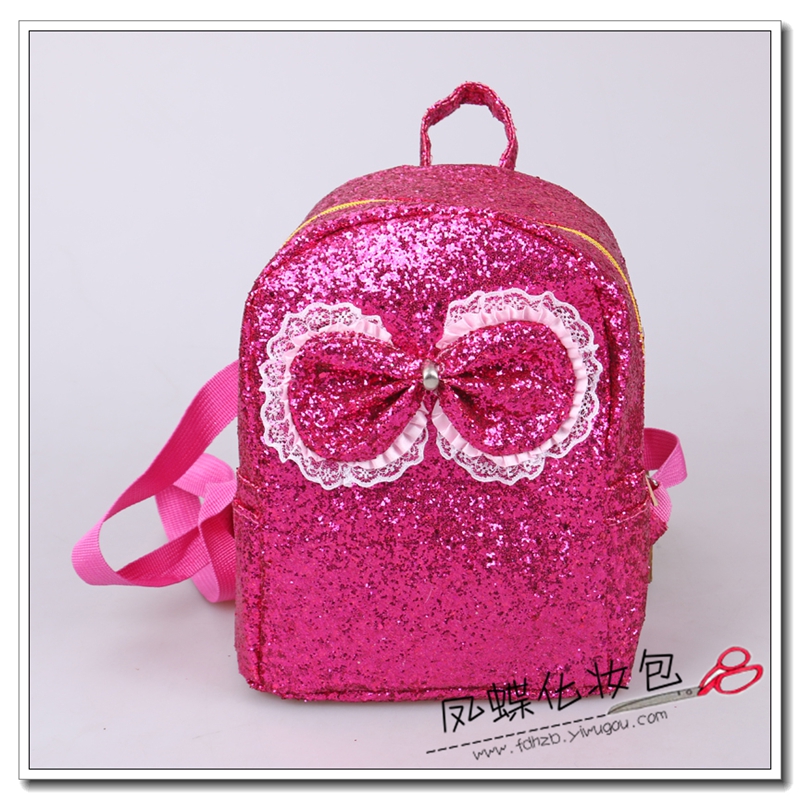 儿童休闲双肩包实物图