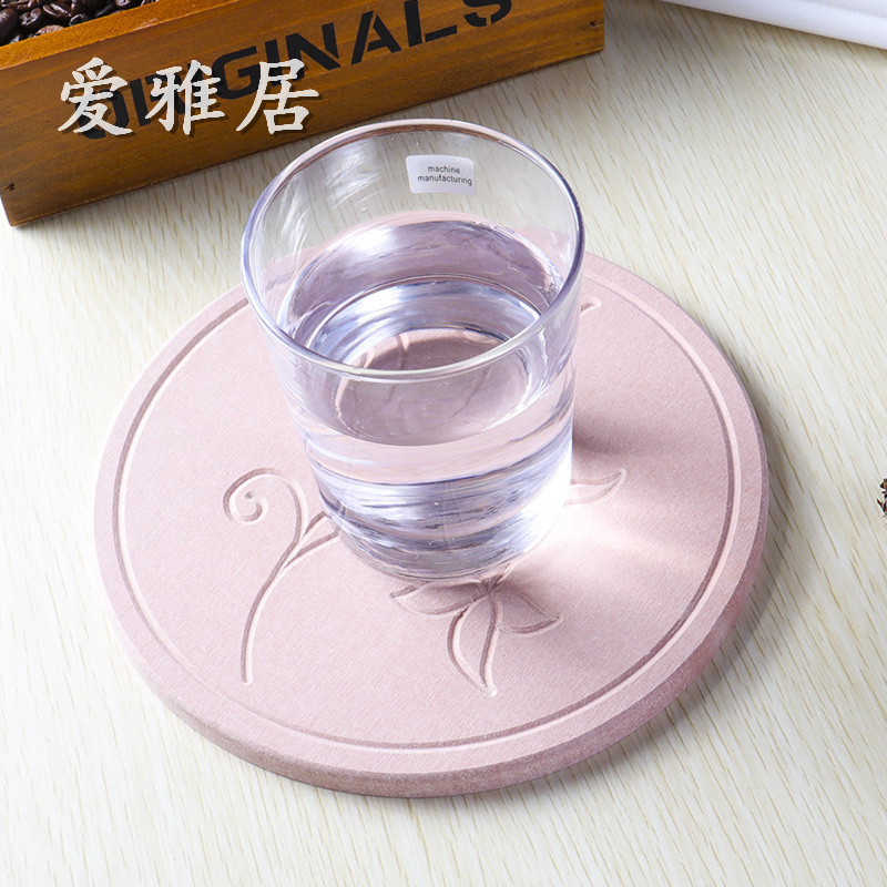 18*18硅藻土吸水茶壶垫天然硅藻泥茶壶垫锅垫花盆垫家用速干吸水产品图