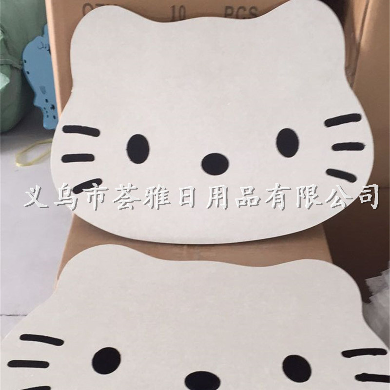 60*39硅藻土脚垫 天然硅藻泥吸水地垫家用卫生间浴室速干吸水防滑细节图