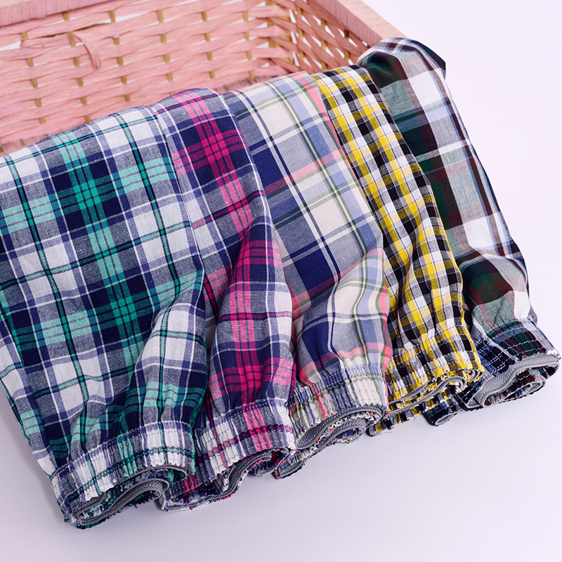 Men's Cotton Arrow Pants Loose Breathable Boxers Comfortable Boxers Woven Fabric Beach Pants Home Pants Sales Specification drawing