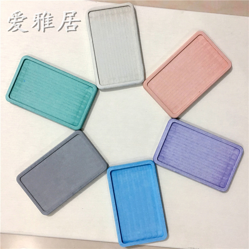 硅藻土吸水香皂垫天然环保硅藻泥香皂垫家用速干吸水防潮防霉除菌