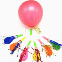 节日用品金丝口哨气球 儿童有声玩具口哨吹气球 宝宝生日派对用品小礼品物