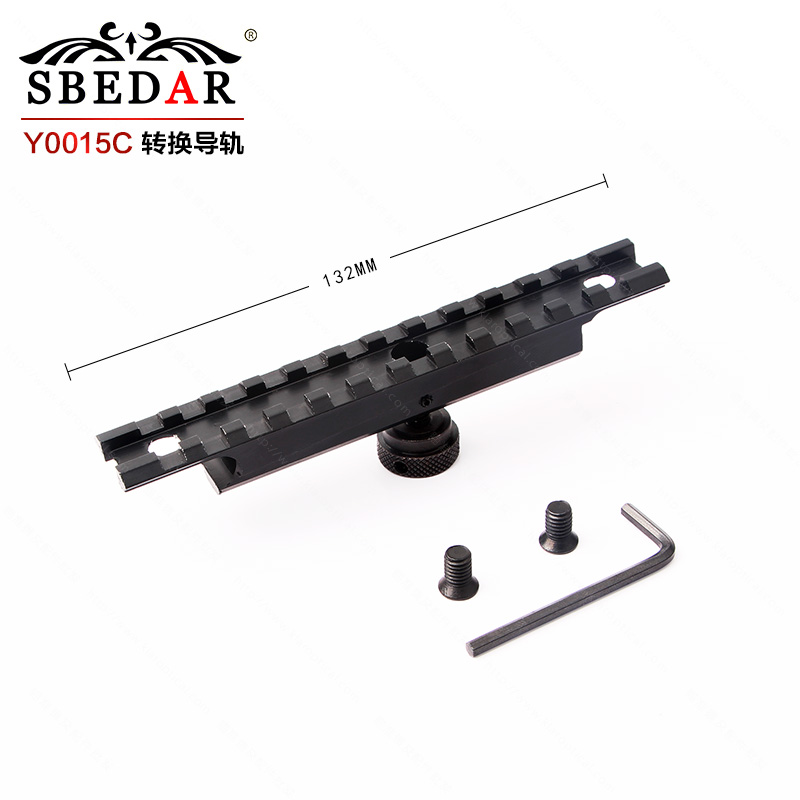 Outdoor-specific 95-type lifting and conversion guide rail
