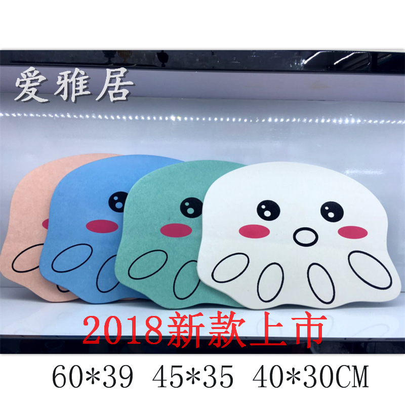 新款批发 硅藻土吸水脚垫天然硅藻泥地垫家用卫生间浴室吸水防滑产品图
