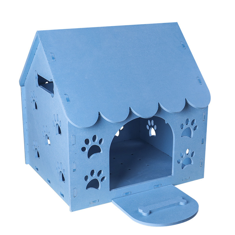 硅藻土吸水狗屋天然环保硅藻泥宠物屋通风吸水防潮防臭防霉除菌细节图