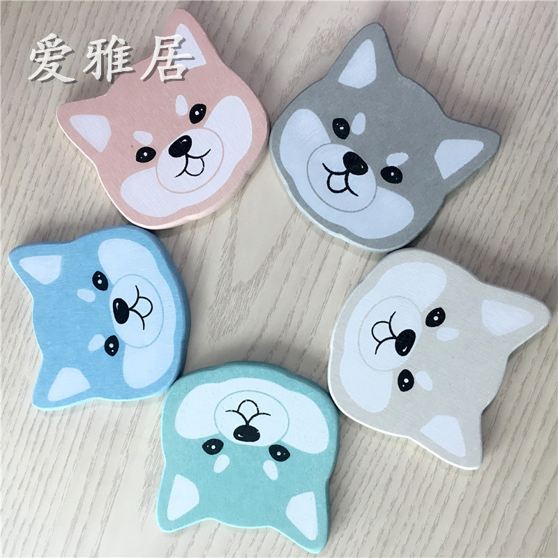 新款狗狗硅藻土吸水杯垫天然环保硅藻泥杯垫家用速干吸水防潮除菌