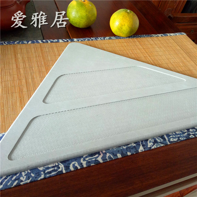 硅藻土吸水雨伞垫天然环保硅藻泥雨伞垫批发定制家用速干吸水防潮细节图