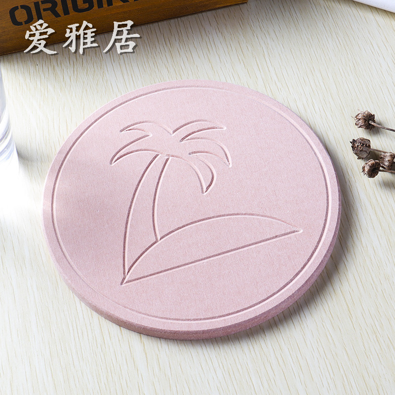 18*18硅藻土吸水茶壶垫天然硅藻泥茶壶垫锅垫花盆垫家用速干吸水