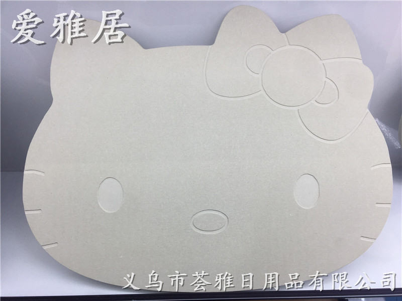 60*39硅藻土脚垫 天然硅藻泥吸水地垫家用卫生间浴室速干吸水防滑