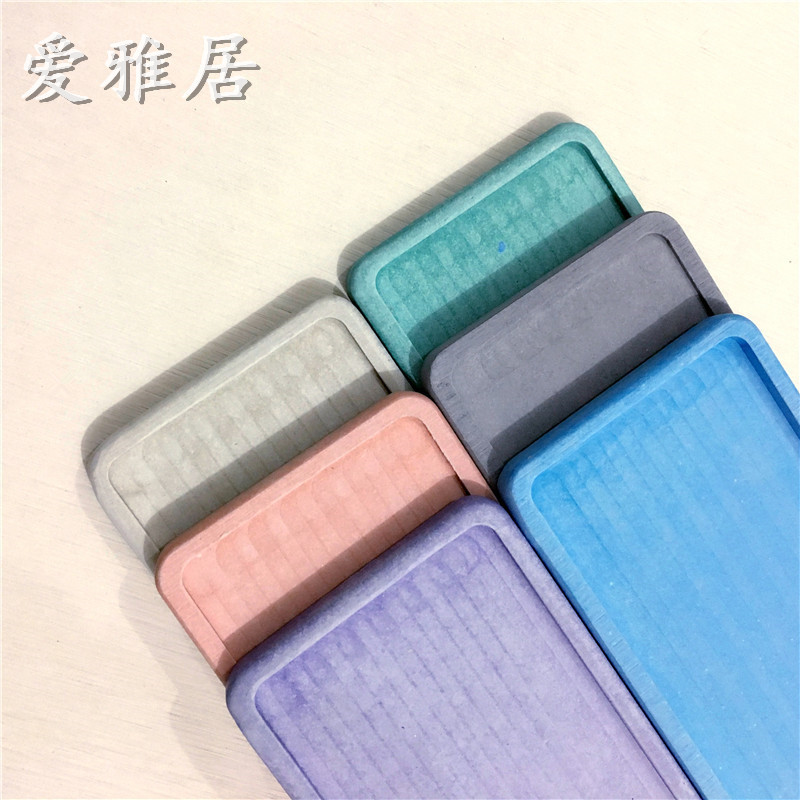 硅藻土吸水香皂垫天然环保硅藻泥香皂垫家用速干吸水防潮防霉除菌细节图