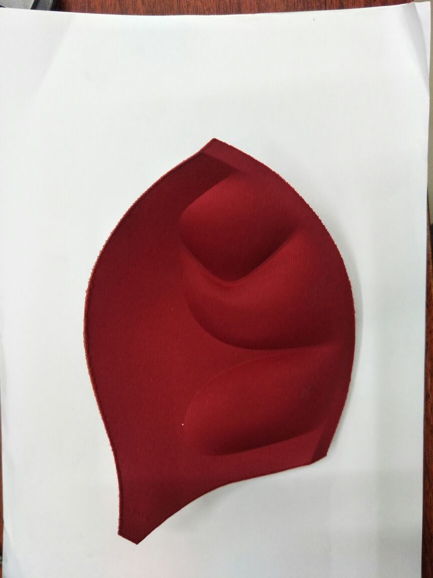 无钢圈文胸实物图