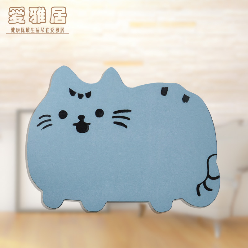 新款 猫咪硅藻土吸水脚垫天然硅藻泥地垫家用卫生间浴室速干防滑