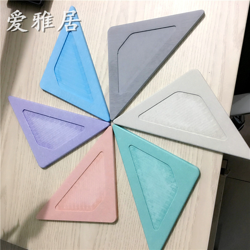 硅藻土吸水雨伞垫天然环保硅藻泥雨伞垫批发定制家用速干吸水防潮