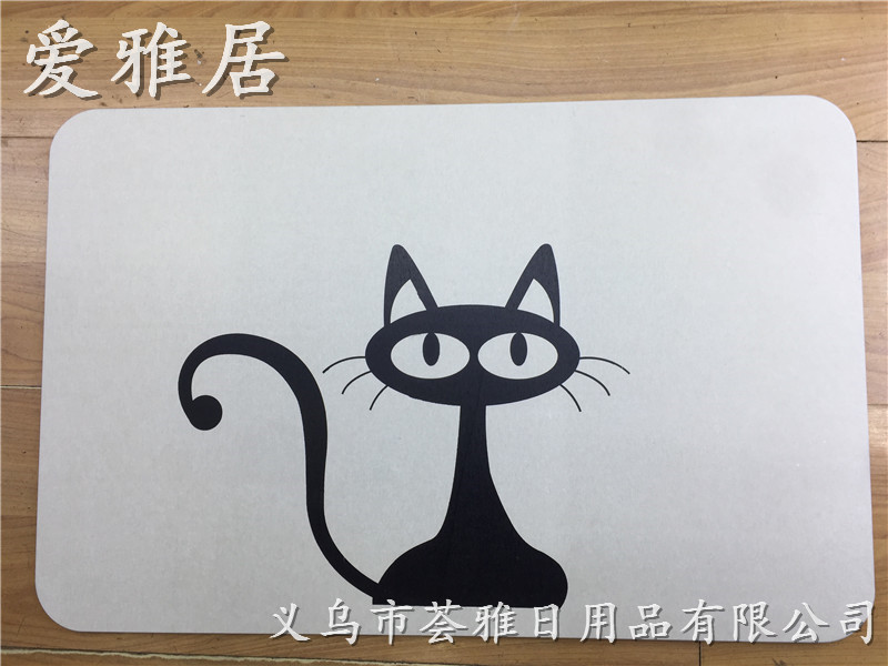 60*39硅藻土脚垫 天然硅藻泥吸水地垫家用卫生间浴室速干吸水防滑
