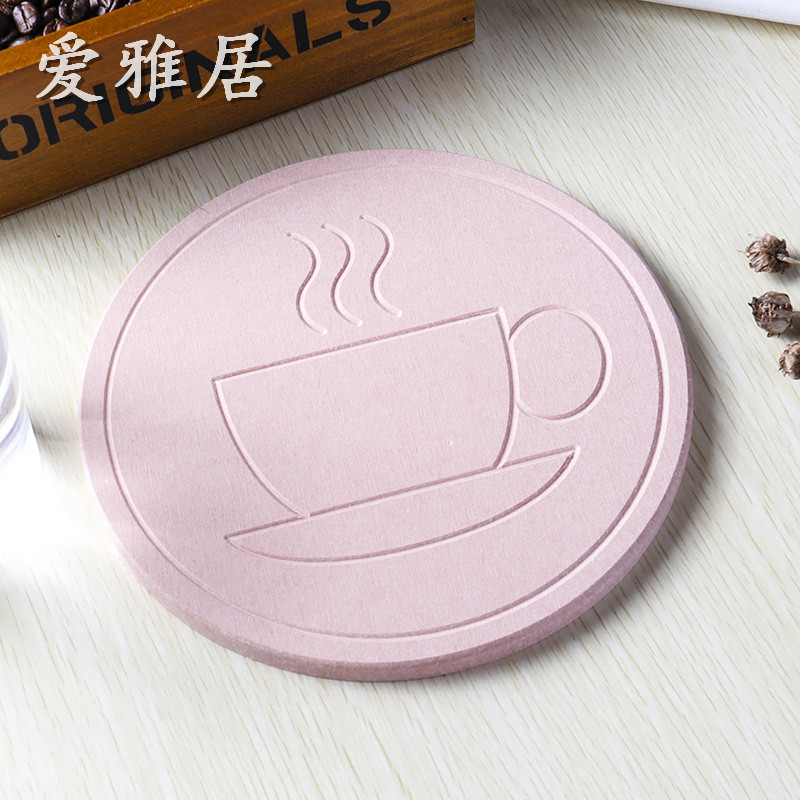 18*18硅藻土吸水茶壶垫天然硅藻泥茶壶垫锅垫花盆垫家用速干吸水产品图