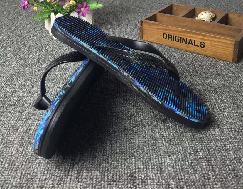 Single-color air-blowing men's flip-flops, #42-44 Specification image