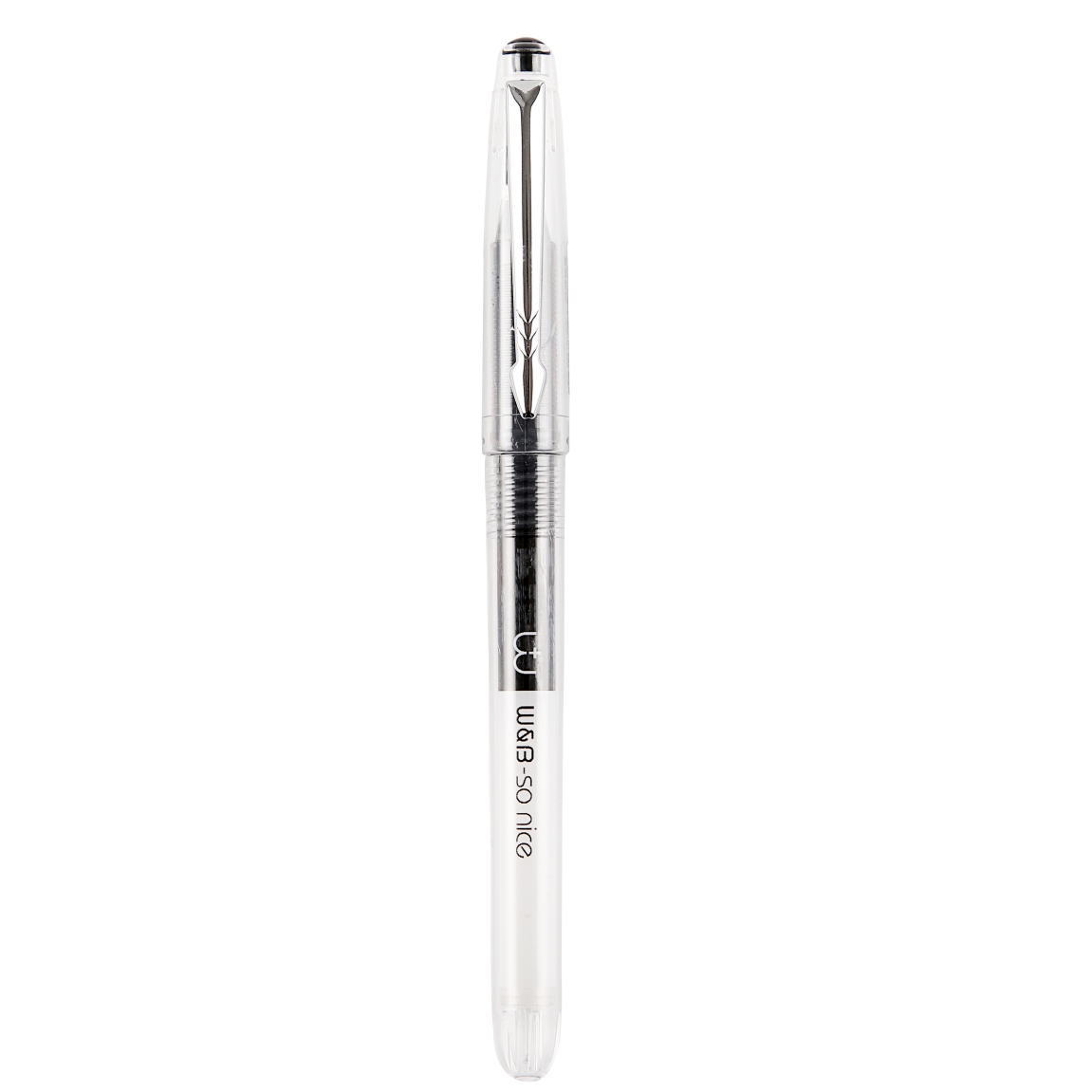 New 3768 neutral straight liquid ballpoint pen with a super large capacity tip (1 pack) in black, red and blue Application Scenario