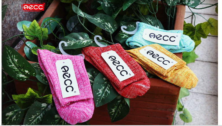 Ethnic style socks color thick line women's stockings taobao sell 100 variety mix Aecc Jiangtai Yu Wenle thumbnail
