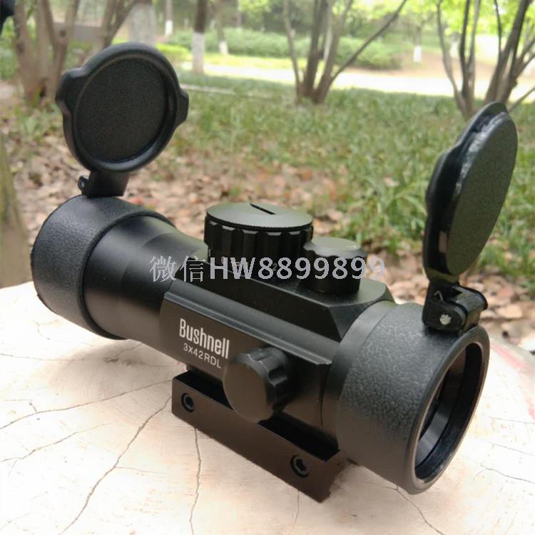 Metal adjustable 3x42 with laser sight 2X mirror with laser tactical sight integrated base