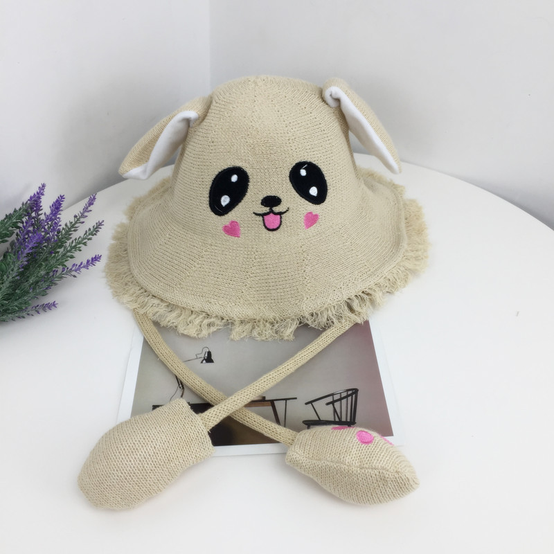 A pinched ear will move douyin web celebrity same style balloon rabbit hat parent-child summer thin sunblock hat thumbnail