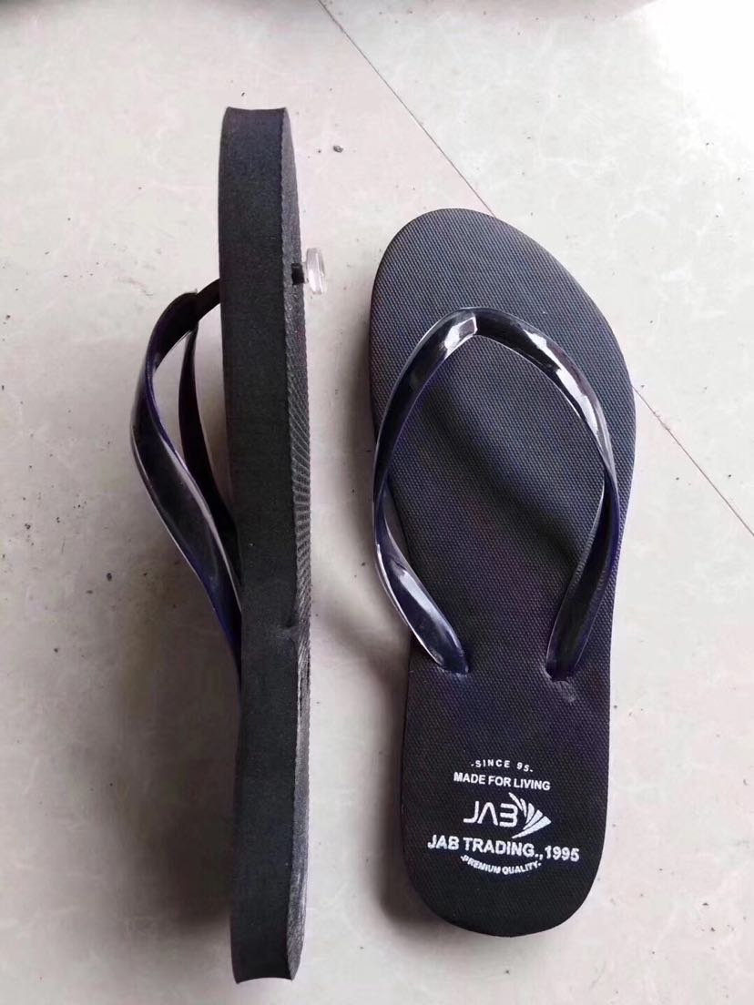 African original single women's flip-flops, single color details Picture