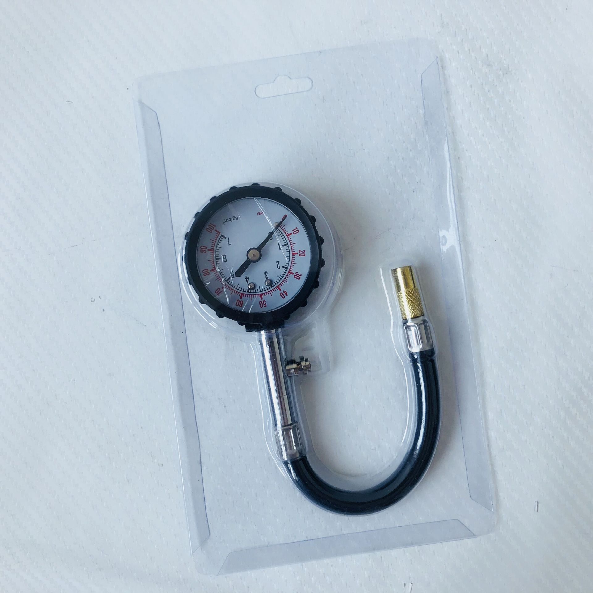Automotive hose tire pressure gauge, automotive tire pressure gauge, high-precision measurement tool for tire pressure, automotive tire pressure gauge with deflation Specification image