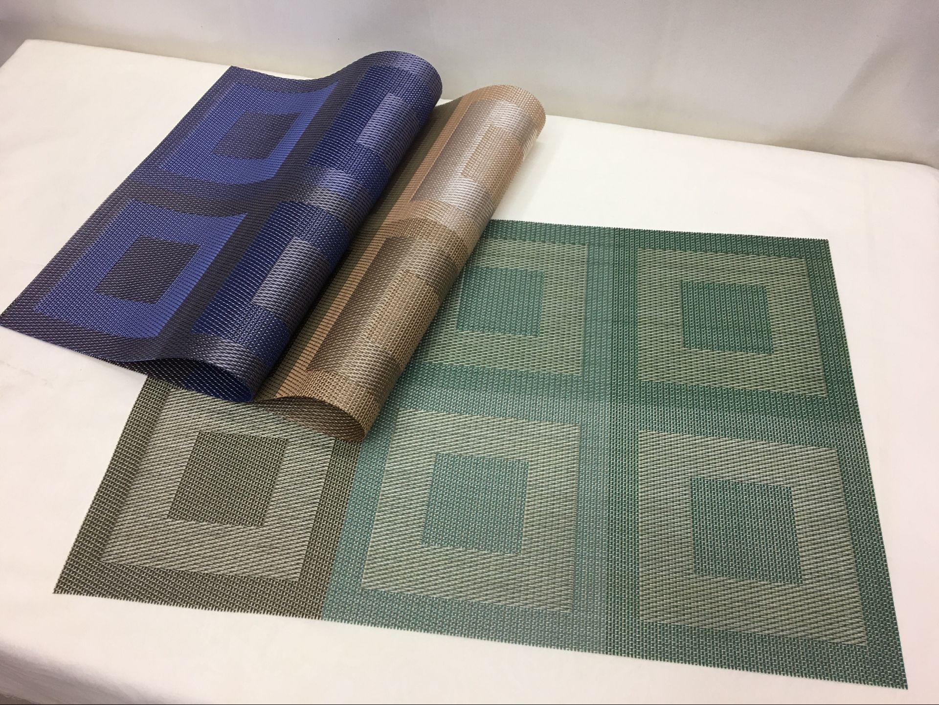 Manufacturers Direct Sales New Pvc Placemat/Bowl Mat/Coaster/Multi-Purpose Mat Pvc Woven Placemat