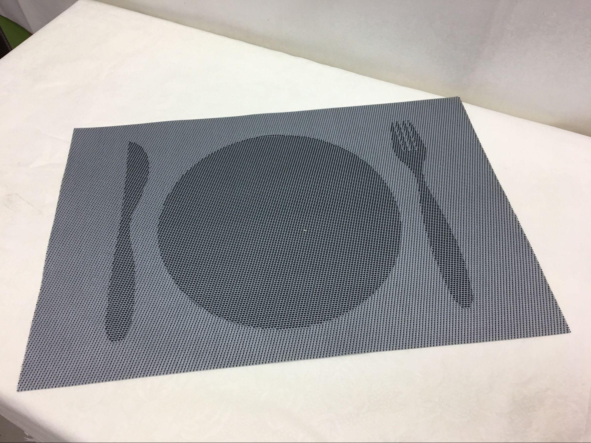 Knife And Fork Plate Environmental Protection Placemat European Pvc Western Food Heat Insulation Mat Rectangular Japanese Simple Table Cushion Cup Cushion Bowl Mat Specification drawing