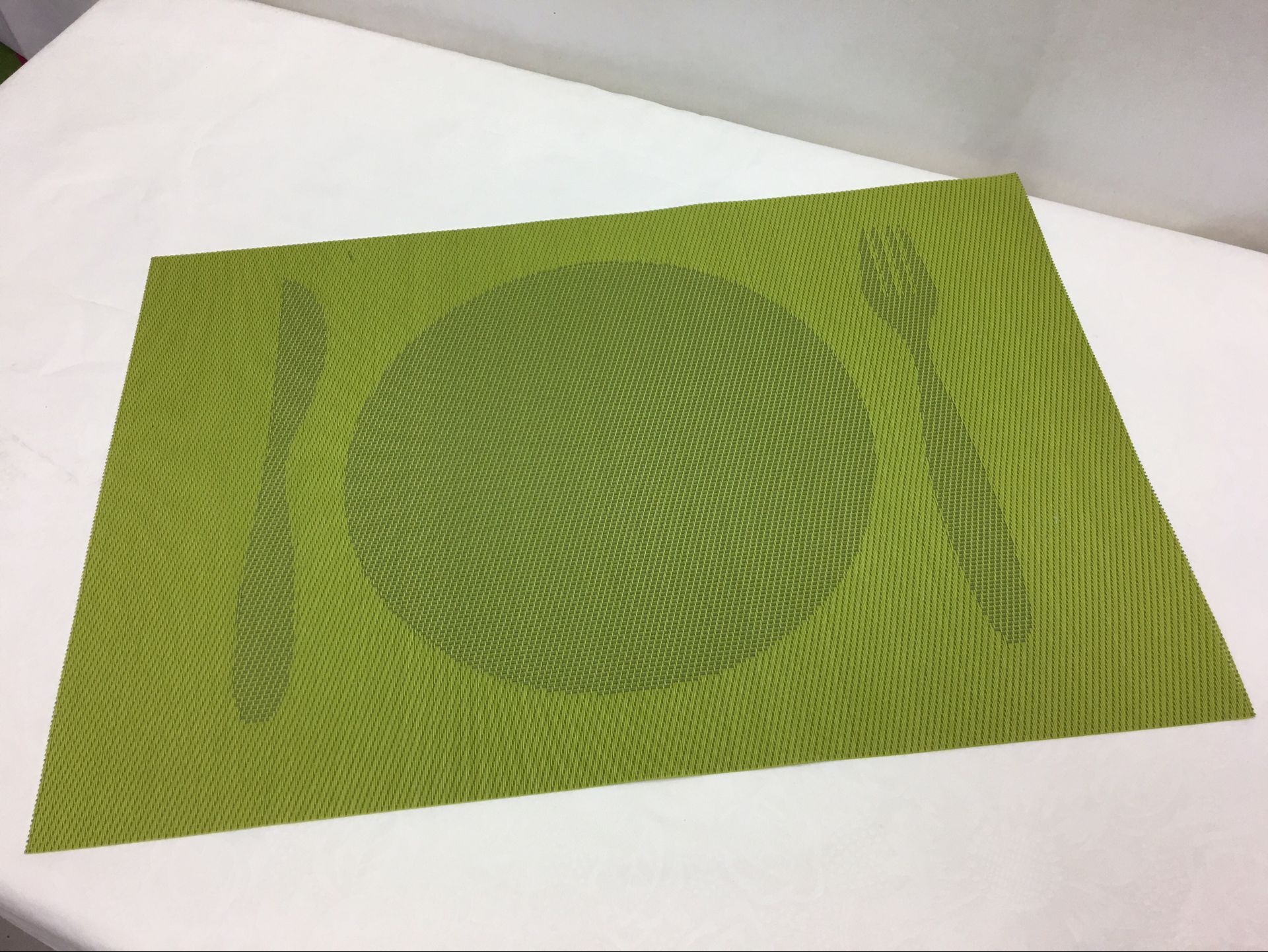 Knife And Fork Plate Environmental Protection Placemat European Pvc Western Food Heat Insulation Mat Rectangular Japanese Simple Table Cushion Cup Cushion Bowl Mat