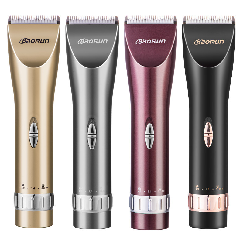 Baorun Factory direct sales professional electric hair clippers for adults, infants and children, lithium battery electric clippers Specification image