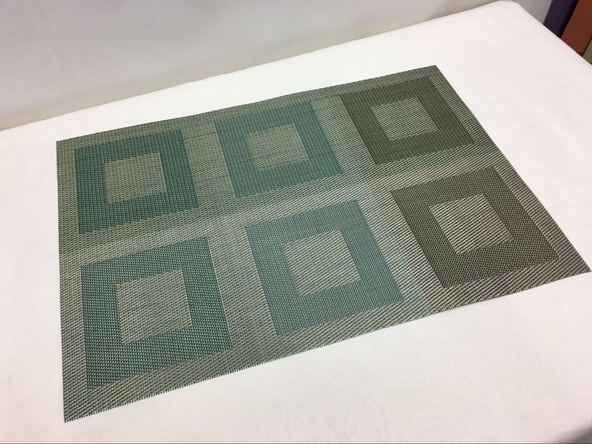 Manufacturers Direct Sales New Pvc Placemat/Bowl Mat/Coaster/Multi-Purpose Mat Pvc Woven Placemat Application Scenario