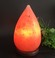 喜马拉雅盐灯雕刻盐石灯 创意摆件水滴型产品图