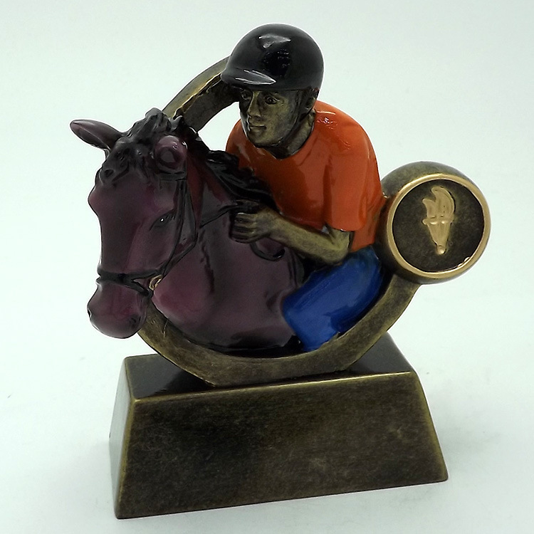 Customized sports trophies, prizes, horse racing commemorative trophies, resin craft gifts, decorative items and ornaments from manufacturers details Picture