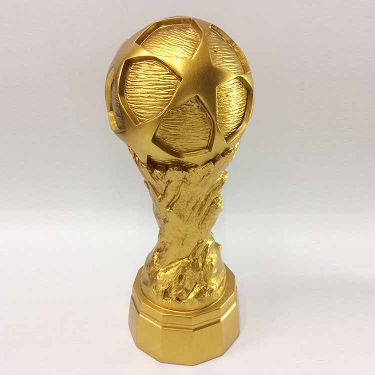 Factory direct sales of football trophies, souvenirs, resin handicrafts, sports award trophies and prizes details Picture