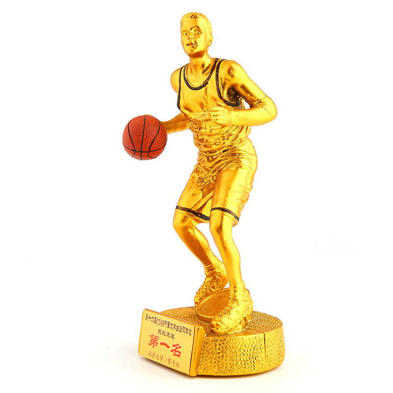 Basketball trophy supply CBA Cup supply NBA Cup Basketball Games trophy resin decorations