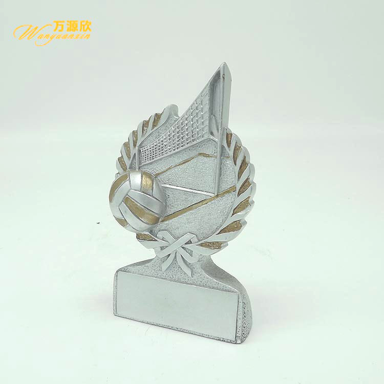 Resin volleyball craft gift ornaments, various resin trophies, sports award trophies Application Scenario