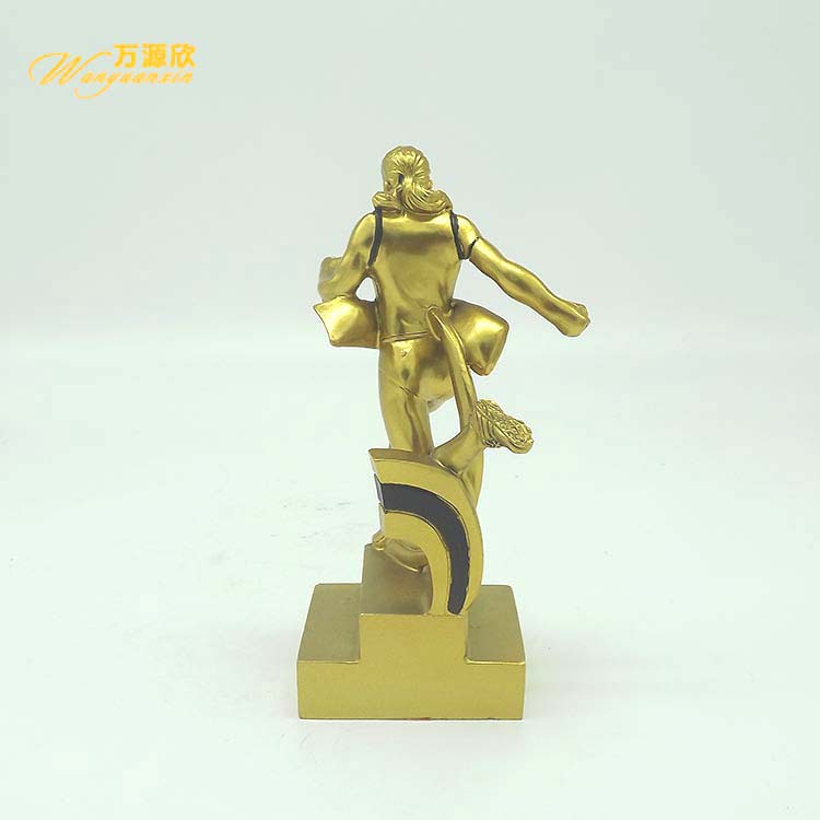 Factory direct sales of resin running race women's trophies, sports prizes, commemorative craft gifts and ornaments Application Scenario