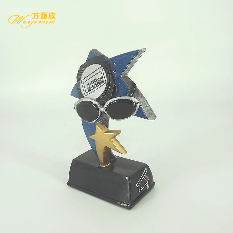 Factory direct sales of resin swimming event trophies, sports prizes, souvenirs, craft gifts and ornaments details Picture