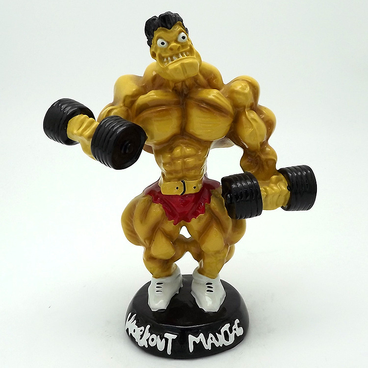 Factory direct sales of resin trophies, weightlifting handicrafts, souvenirs, sports event award prizes HX2246 full figure
